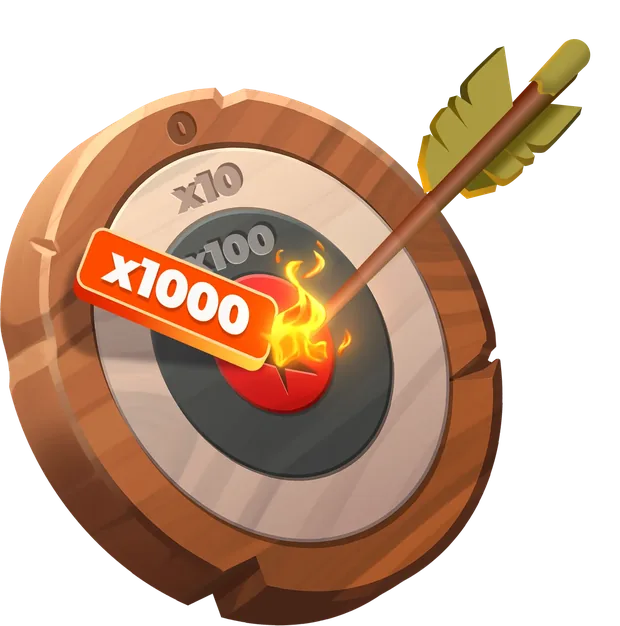 Forest Arrow target x1000